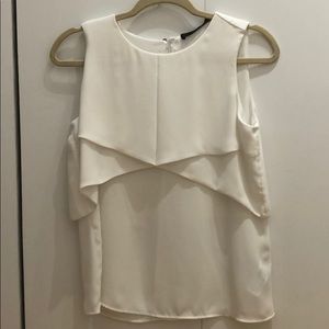 White zara shirt